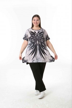 221588 patterned BLOUSE