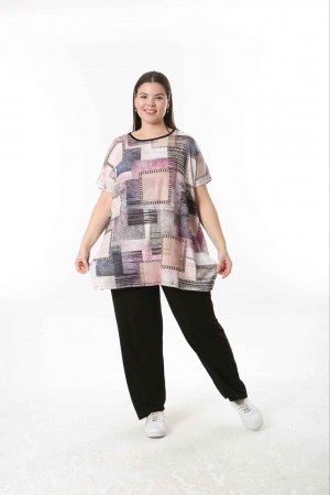 221589 patterned BLOUSE