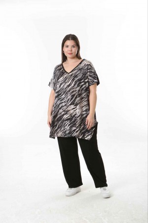 221590 patterned BLOUSE