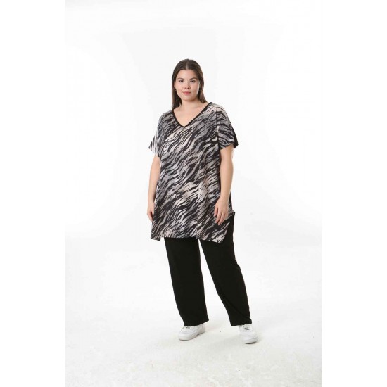 221590 patterned BLOUSE