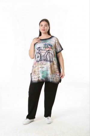 221593 patterned BLOUSE