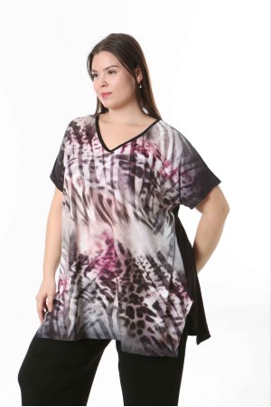 221597 TOPTAN DESENLİ BLUZ