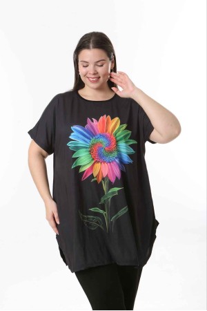 221598 TOPTAN DESENLİ BLUZ