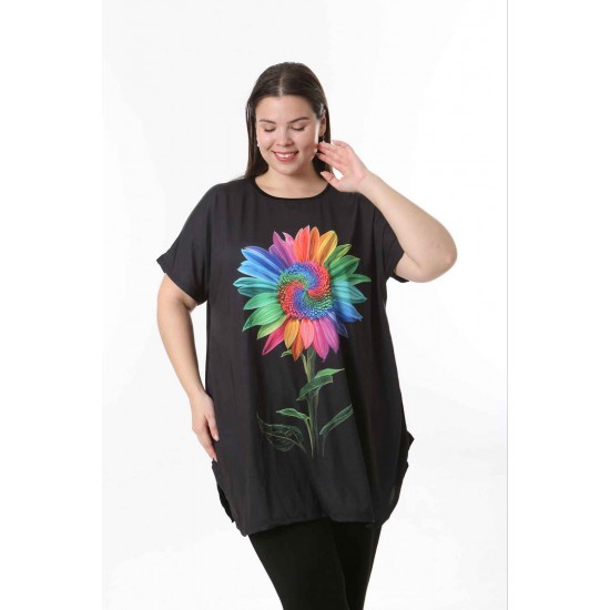 221598 TOPTAN DESENLİ BLUZ