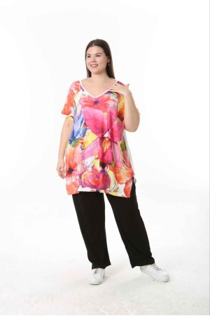 221600 TOPTAN DESENLİ BLUZ