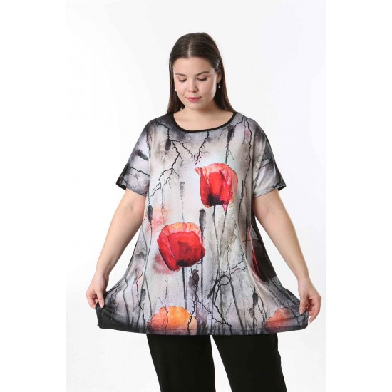 221601 TOPTAN DESENLİ BLUZ