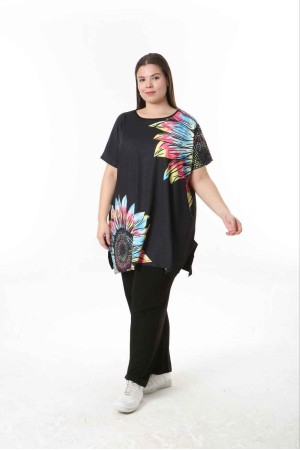 221602 TOPTAN DESENLİ BLUZ