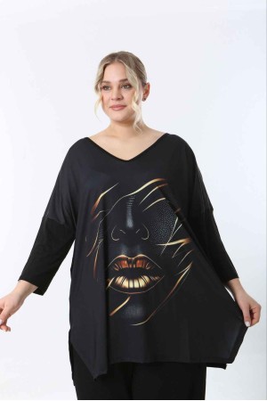 221610 TOPTAN DESENLİ BLUZ