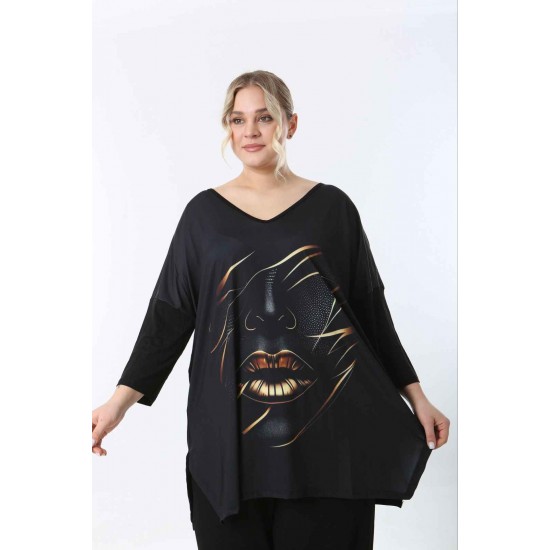 221610 TOPTAN DESENLİ BLUZ