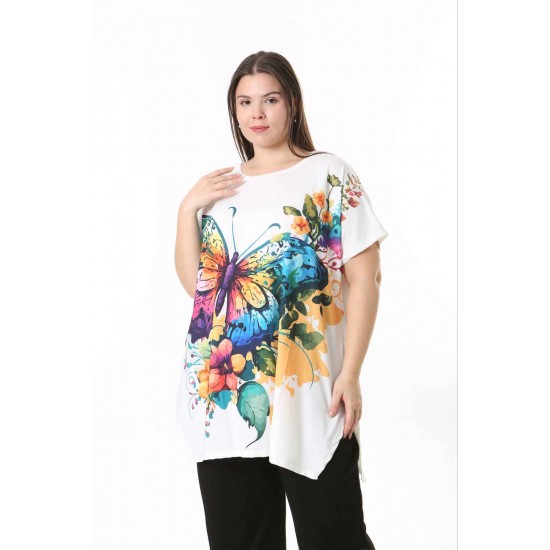 221612 TOPTAN DESENLİ BLUZ