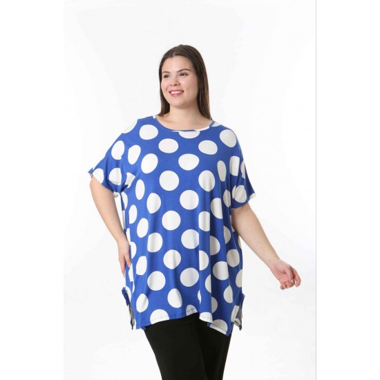 221614 TOPTAN DESENLİ BLUZ