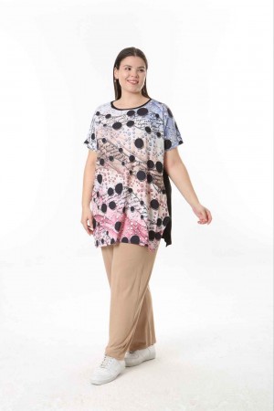 221621 patterned BLOUSE