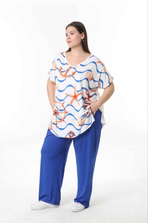 221625 patterned BLOUSE
