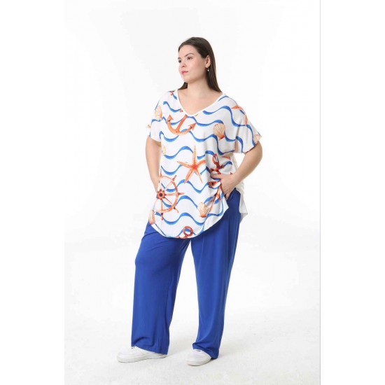 221625 patterned BLOUSE