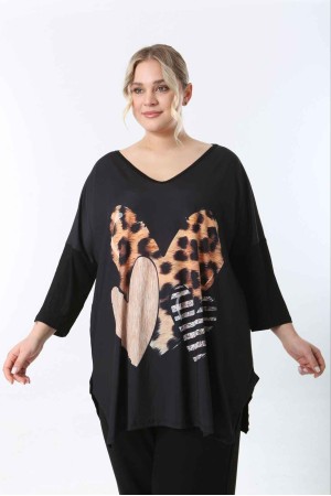 221627 TOPTAN DESENLİ BLUZ