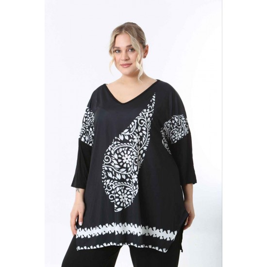 221628 patterned BLOUSE