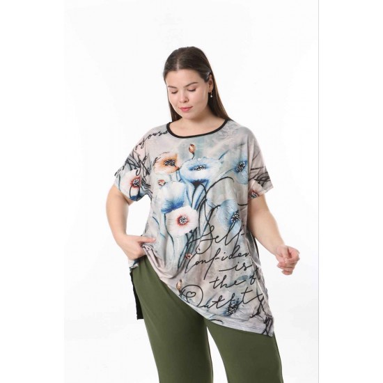 221629 patterned BLOUSE