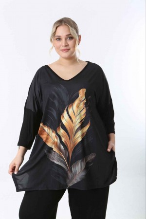 221631 patterned BLOUSE