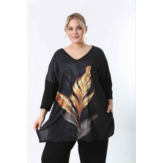 221631 patterned BLOUSE