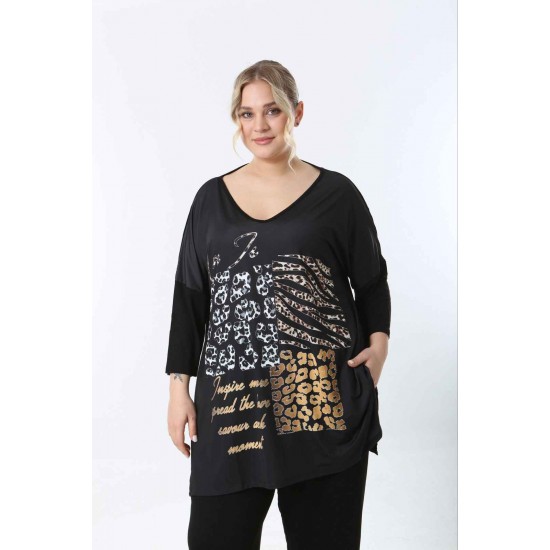 221633 patterned BLOUSE