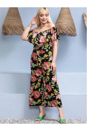 221651 patterned OVERALLS