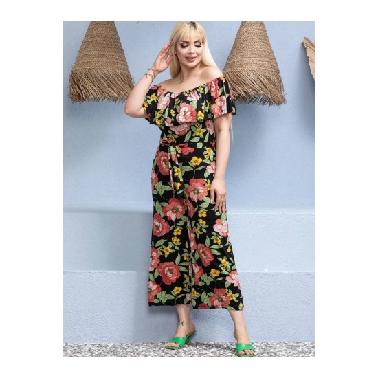 221651 patterned OVERALLS