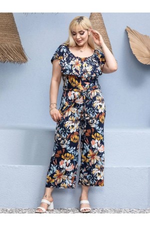 221653 patterned OVERALLS