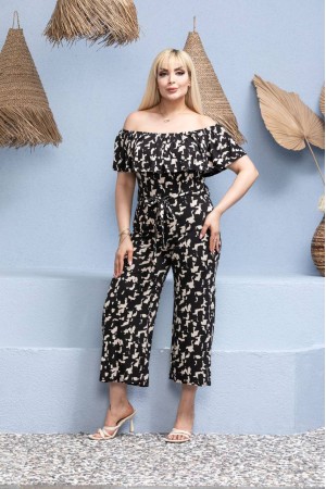 221654 patterned OVERALLS