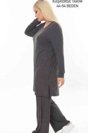 221663 TOPTAN ANTRASİT PANTOLON TAKIM