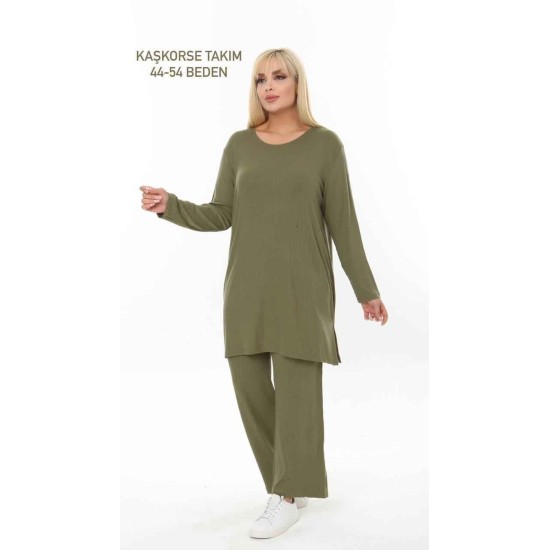 221664 TOPTAN HAKİ PANTOLON TAKIM