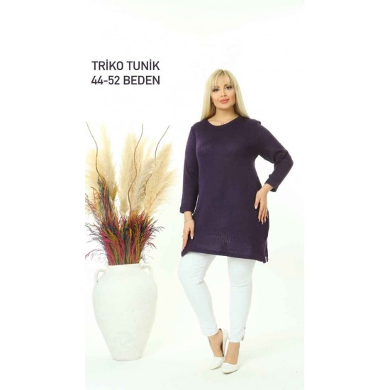 221666 TOPTAN MOR TUNİK