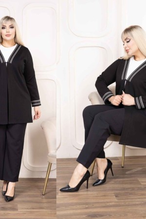 221668 TOPTAN SİYAH HIRKA