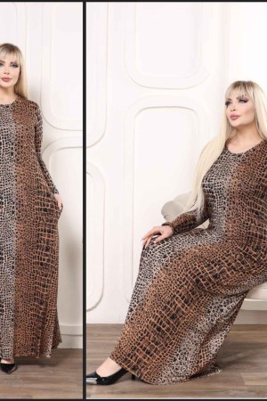 221671 patterned DRESS