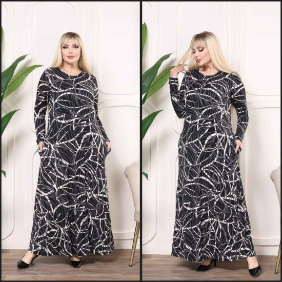 221672 patterned DRESS