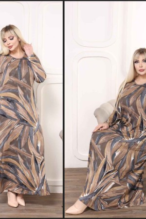 221673 patterned DRESS