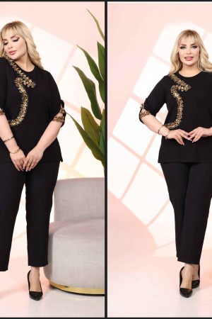 221675 TOPTAN SİYAH BLUZ