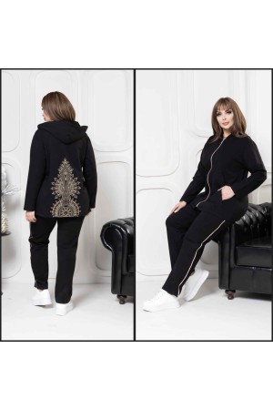 221684 TOPTAN SİYAH EŞOFMAN TAKIM