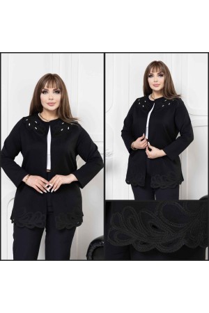 221687 TOPTAN SİYAH CEKET