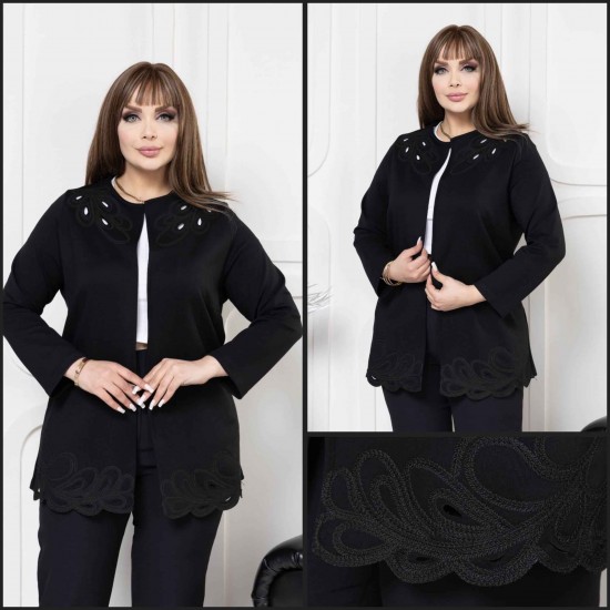 221687 TOPTAN SİYAH CEKET