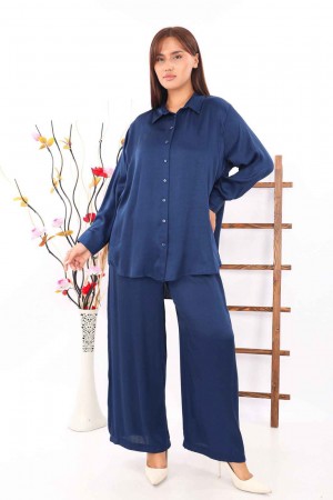 221690 Navy blue Pants suit
