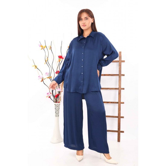 221690 Navy blue Pants suit