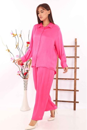 221691 TOPTAN FUŞYA PANTOLON TAKIM