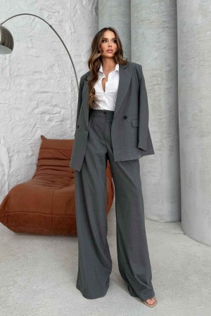 221695 TOPTAN SİYAH PANTOLON TAKIM