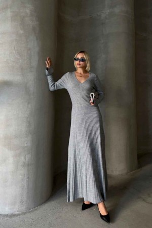 221701 Grey DRESS