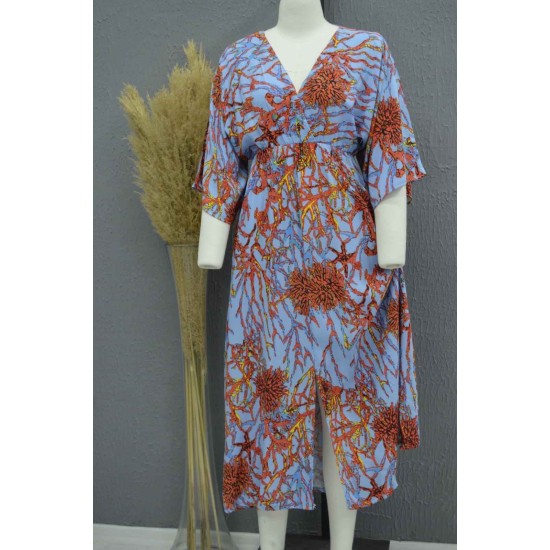 221707 patterned DRESS