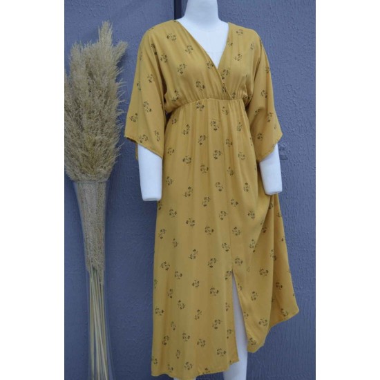 221708 patterned DRESS