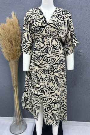 221711 patterned DRESS
