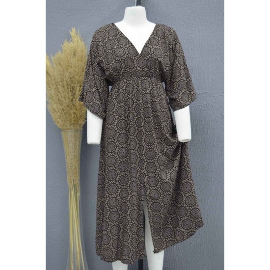 221715 patterned DRESS