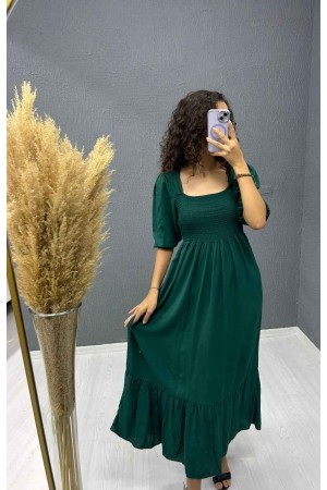 221720 TOPTAN DESENLİ ELBİSE