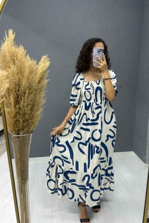 221723 patterned DRESS